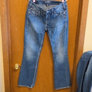 Silver Jeans Women's Classic Blue Boot Cut Jeans